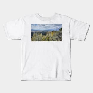 Signal Mountain In Grand Teton Np Kids T-Shirt